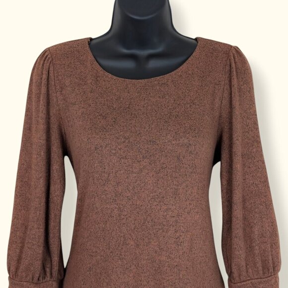 Monteau Soft 3/4 Sleeve Blouse - Picture 3 of 7